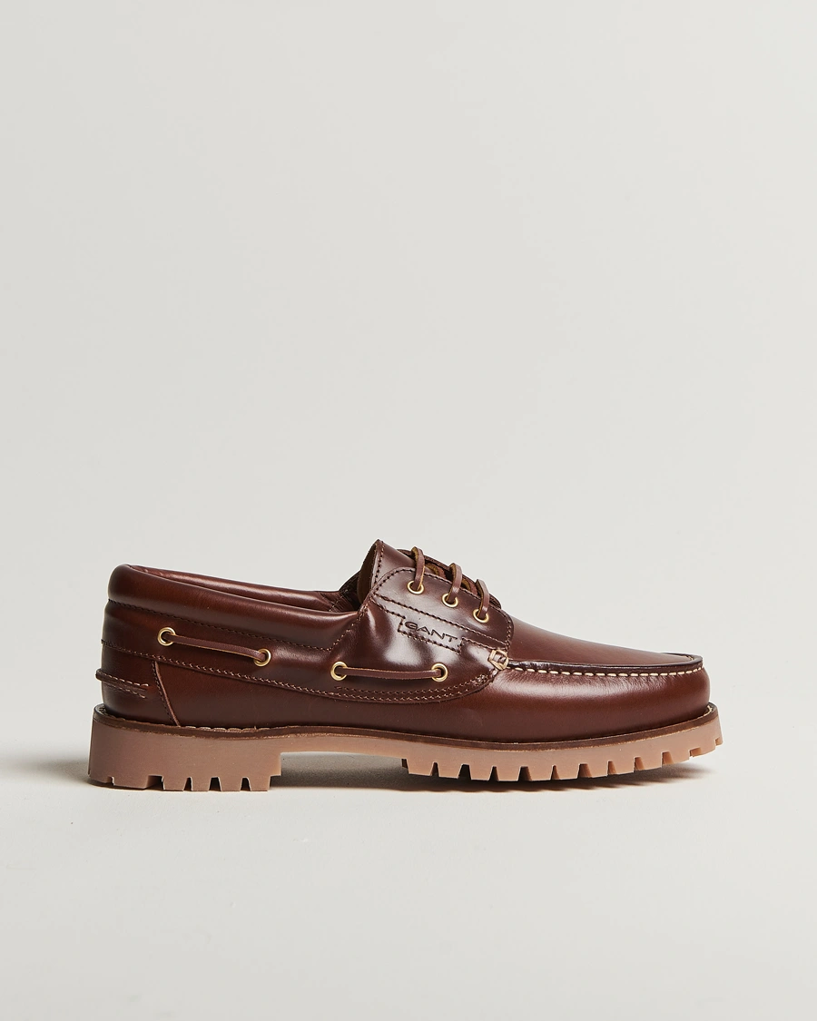 Men | Boat Shoes | GANT | Tratton Boat Shoe Cognac