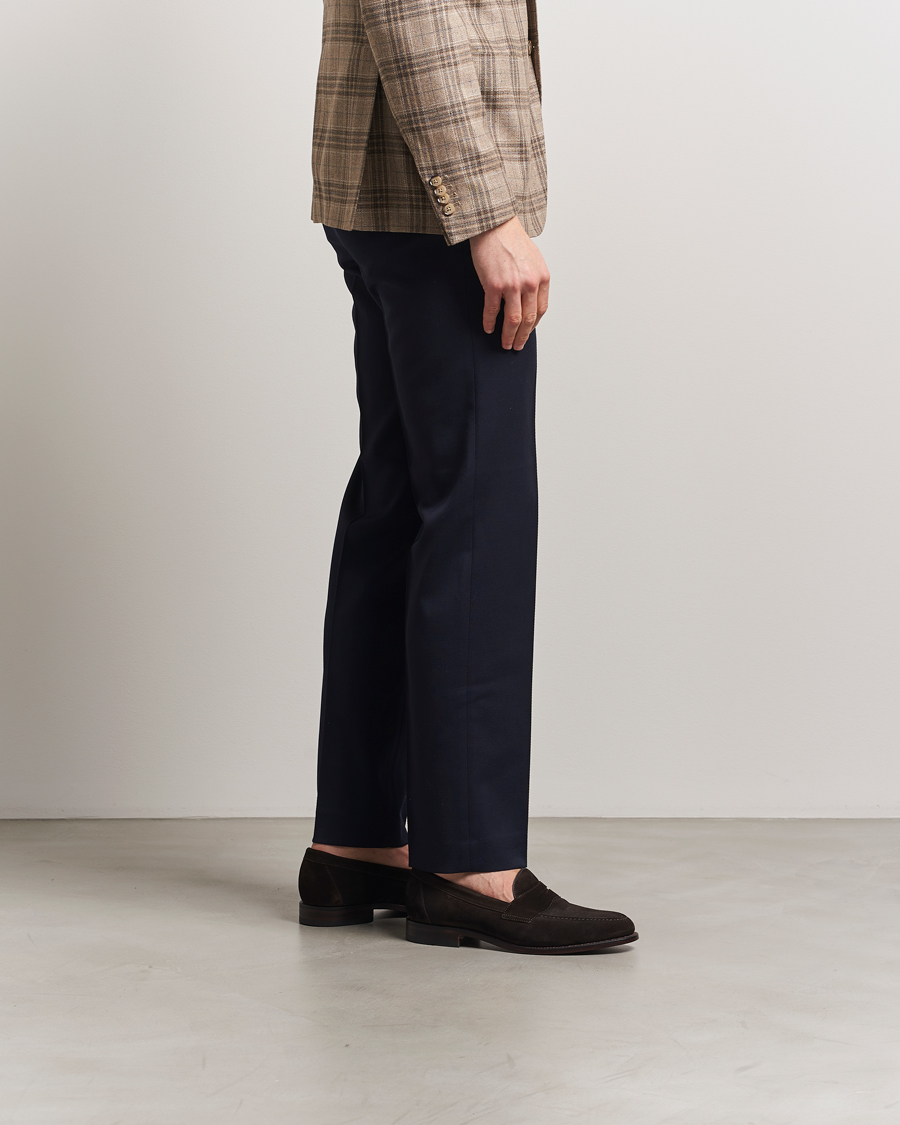 Men | Loafers | Loake Shoemakers | Imperial Suede Loafers Dark Brown