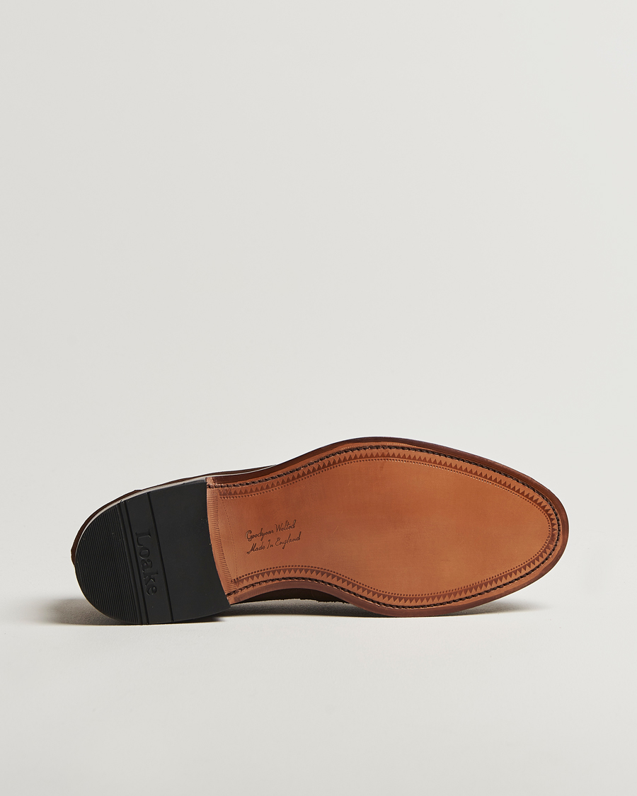 Men | Loafers | Loake Shoemakers | Imperial Suede Loafers Brown