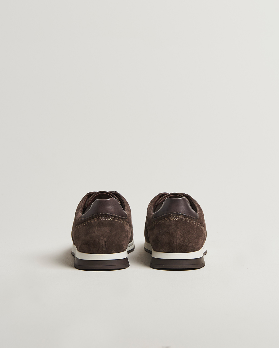 Men | Sneakers | Loake 1880 | Bannister Running Sneaker Anthracite Suede