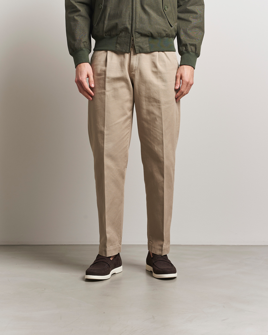 Men | Loafers | Loake 1880 | Como Nubuck Loafers Dark Brown