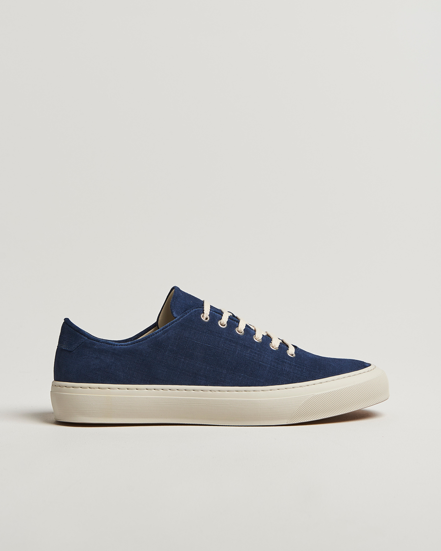 Men | Sneakers | CQP | Genoa Suede Deck Shoe Indigo
