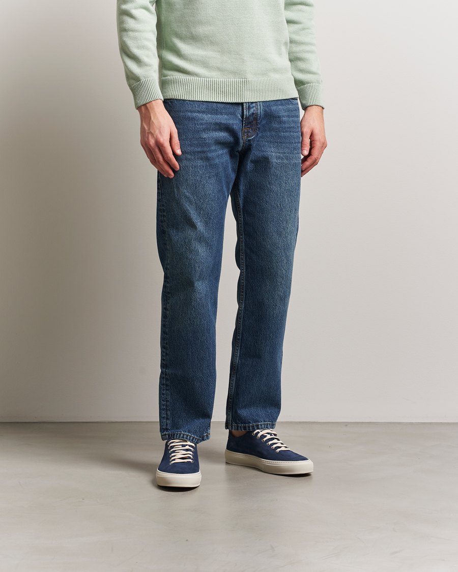 Men | Sneakers | CQP | Genoa Suede Deck Shoe Indigo