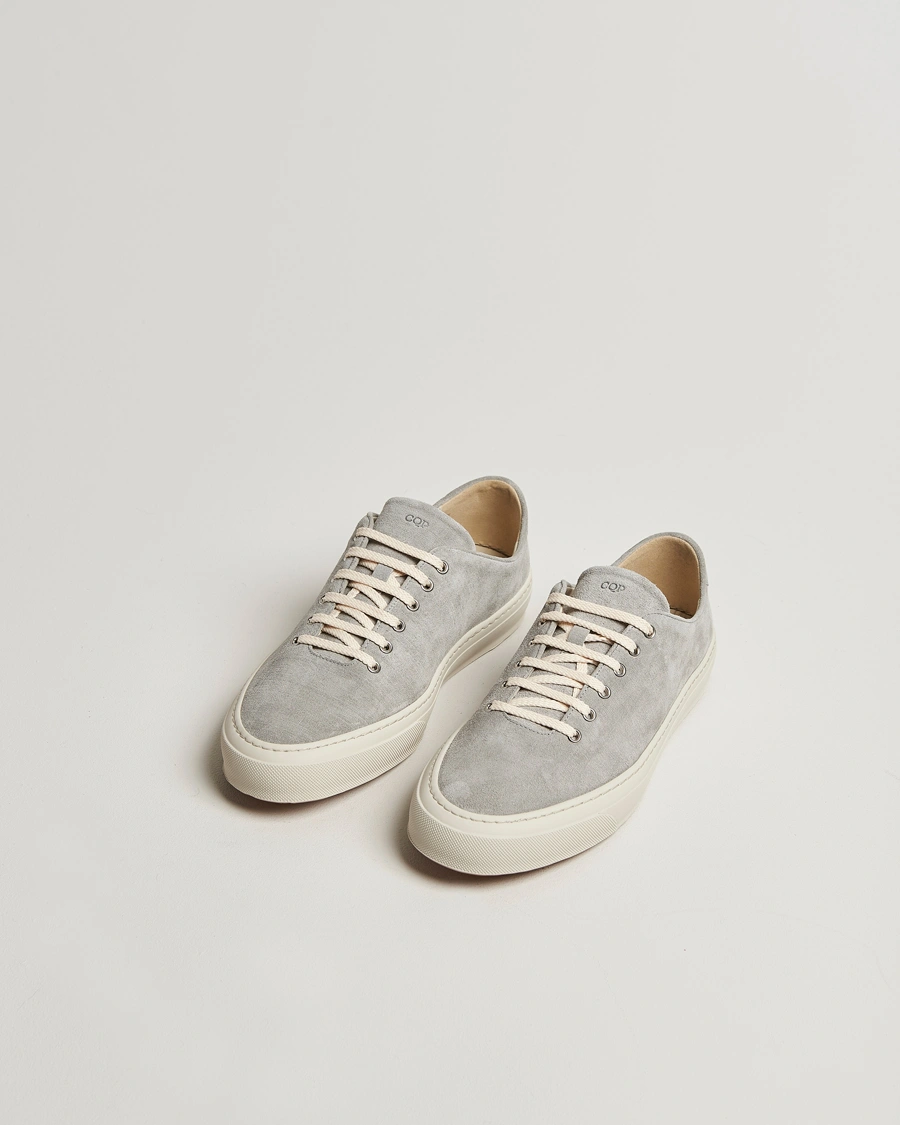 Men | Sneakers | CQP | Genoa Suede Deck Shoe Oyster Shell