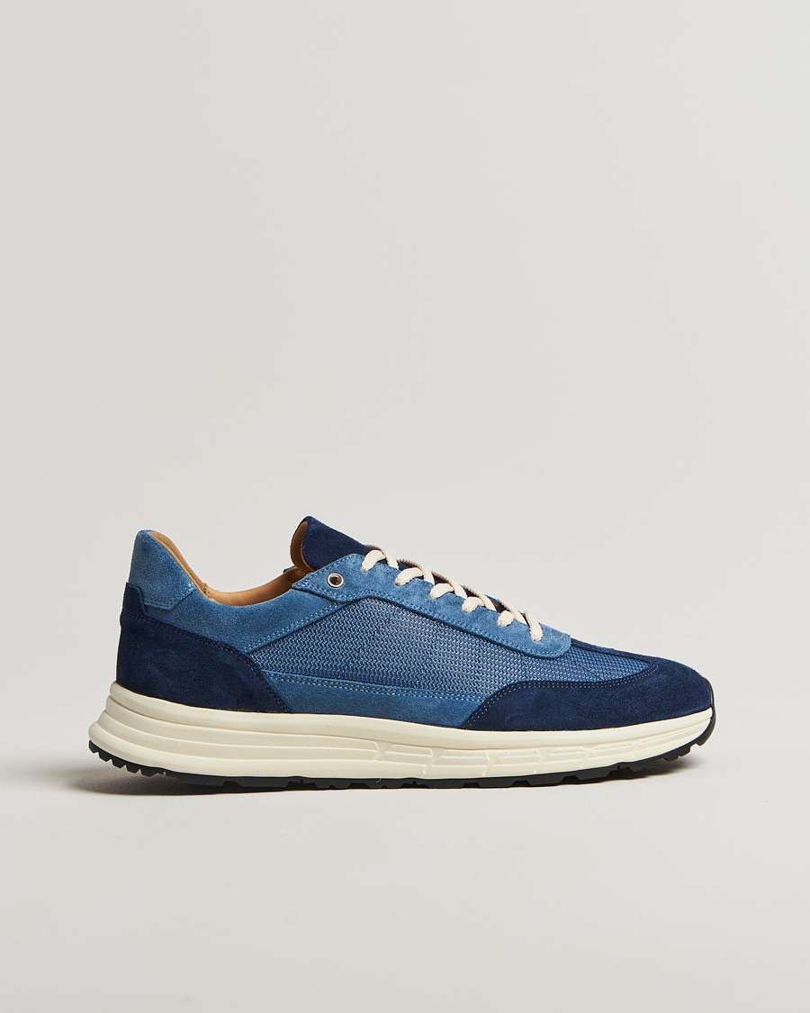 Men | Sneakers | CQP | Renna Suede Runner Indigo