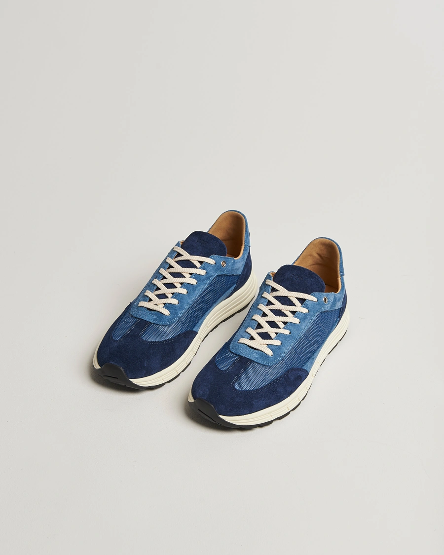 Men | Sneakers | CQP | Renna Suede Runner Indigo