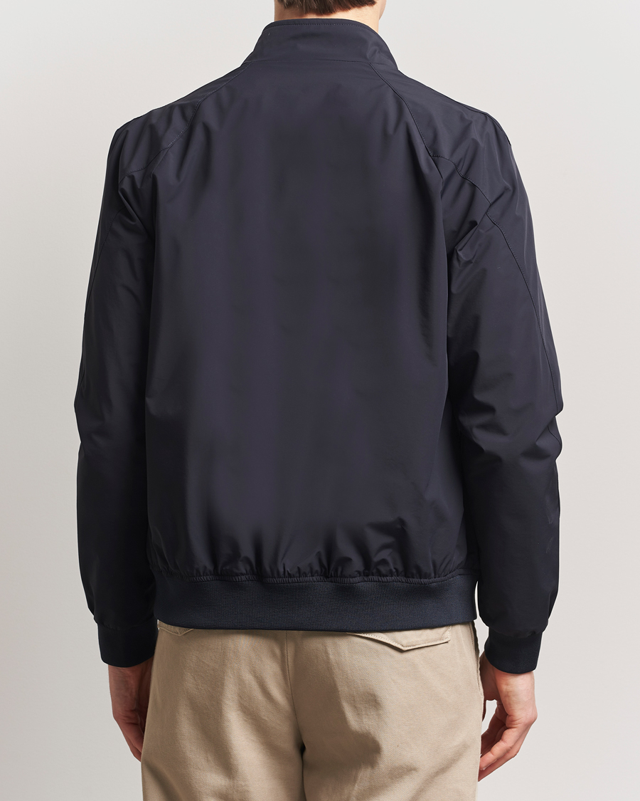 Men | Coats & Jackets | Oscar Jacobson | Bomber Nylon Jacket Navy