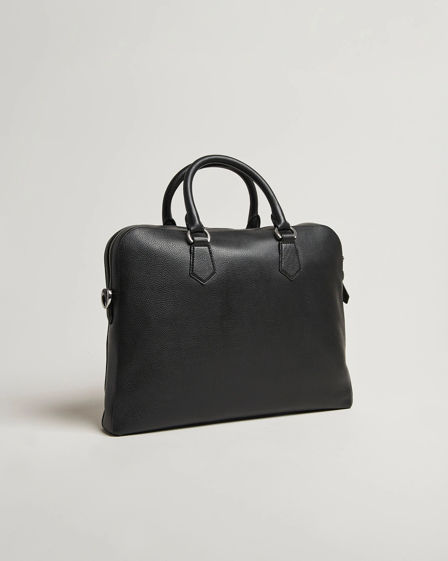 Men | Bags | Polo Ralph Lauren | Polo Ralph LaurenPebble Leather BriefcaseBlack