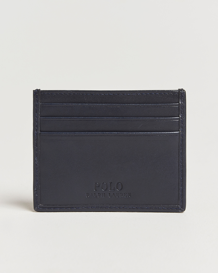 Men | Wallets | Polo Ralph Lauren | Bear Card Holder Newport Navy