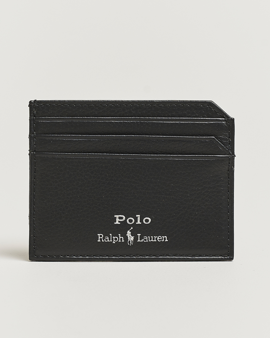 Men | Wallets | Polo Ralph Lauren | Polo Ralph LaurenPebble Leather Card CaseBlack