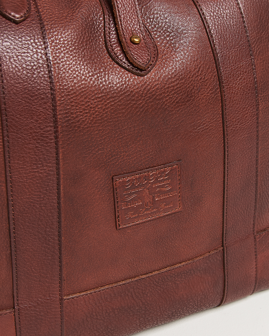 Men | Bags | Polo Ralph Lauren | Leather Tote Bag British Tan