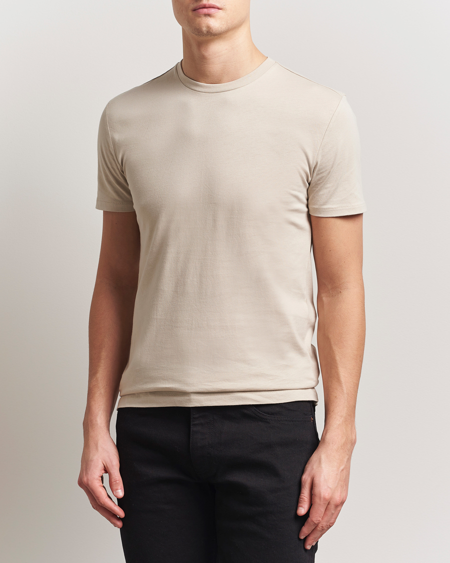 Men | T-Shirts | Polo Ralph Lauren | 3-Pack Crew Neck T-Shirt Black/Grey/Khaki
