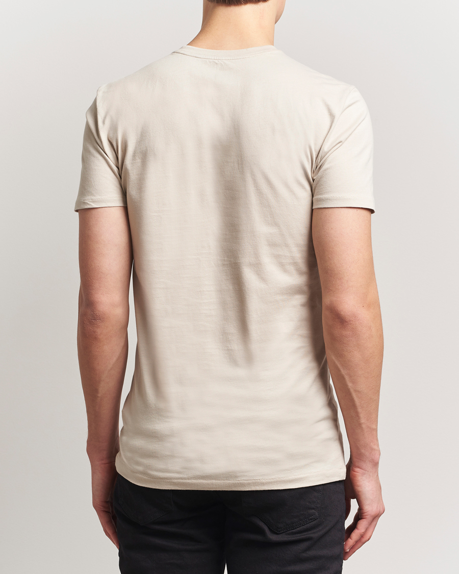 Men | T-Shirts | Polo Ralph Lauren | 3-Pack Crew Neck T-Shirt Black/Grey/Khaki