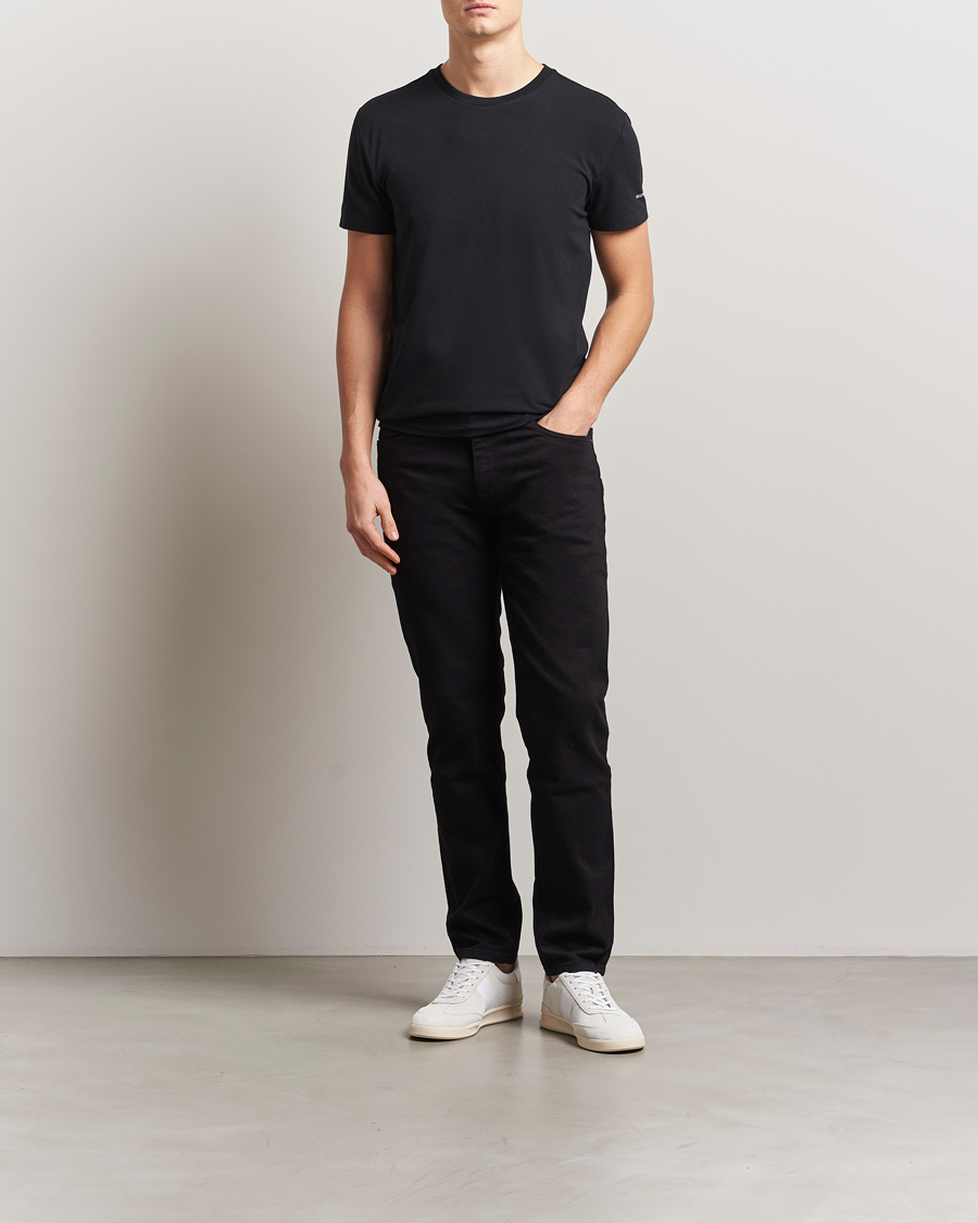 Men | T-Shirts | Polo Ralph Lauren | 3-Pack Crew Neck T-Shirt Black/Green/Grey