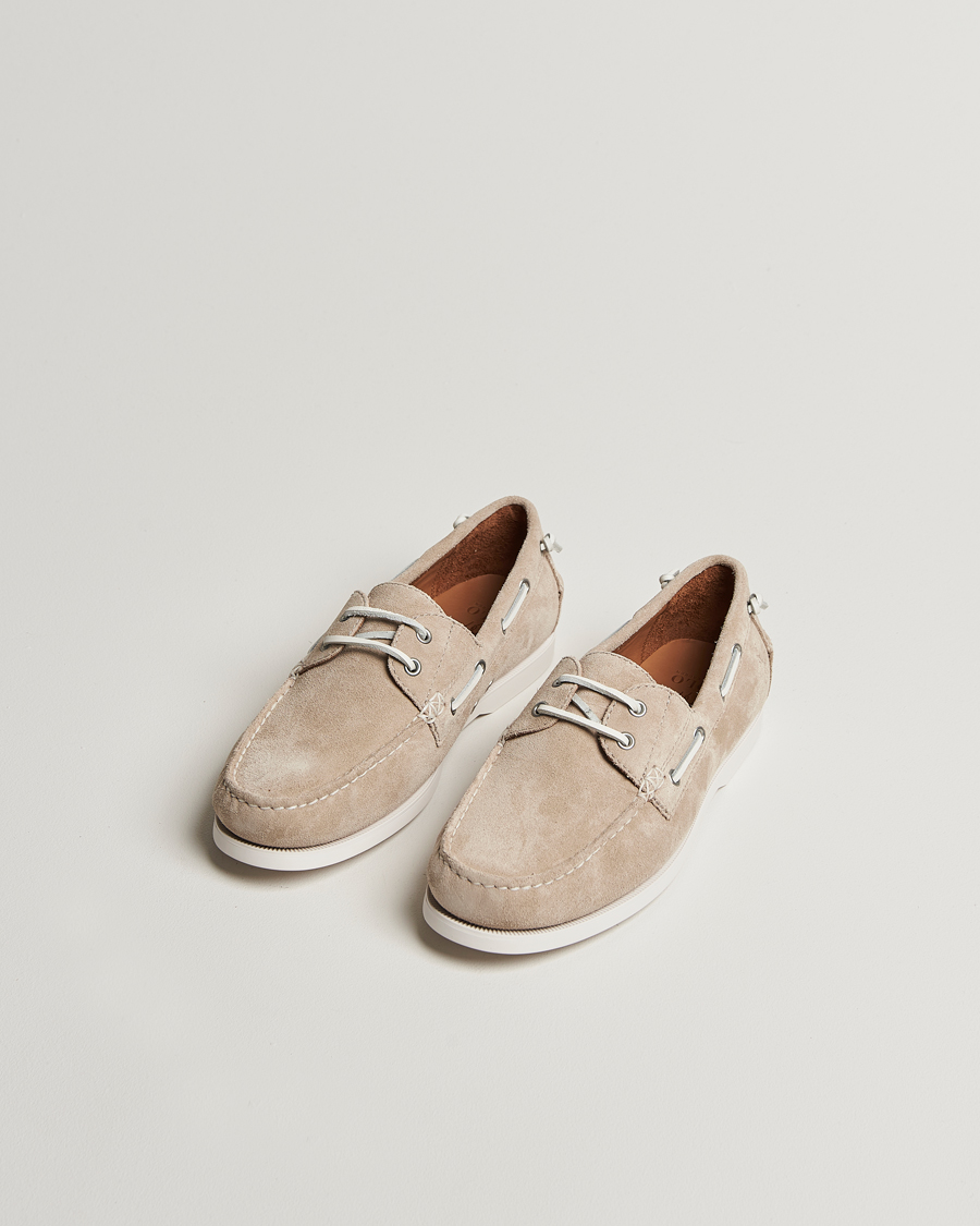 Men | Boat Shoes | Polo Ralph Lauren | Merton Suede Boatshoe Milkshake