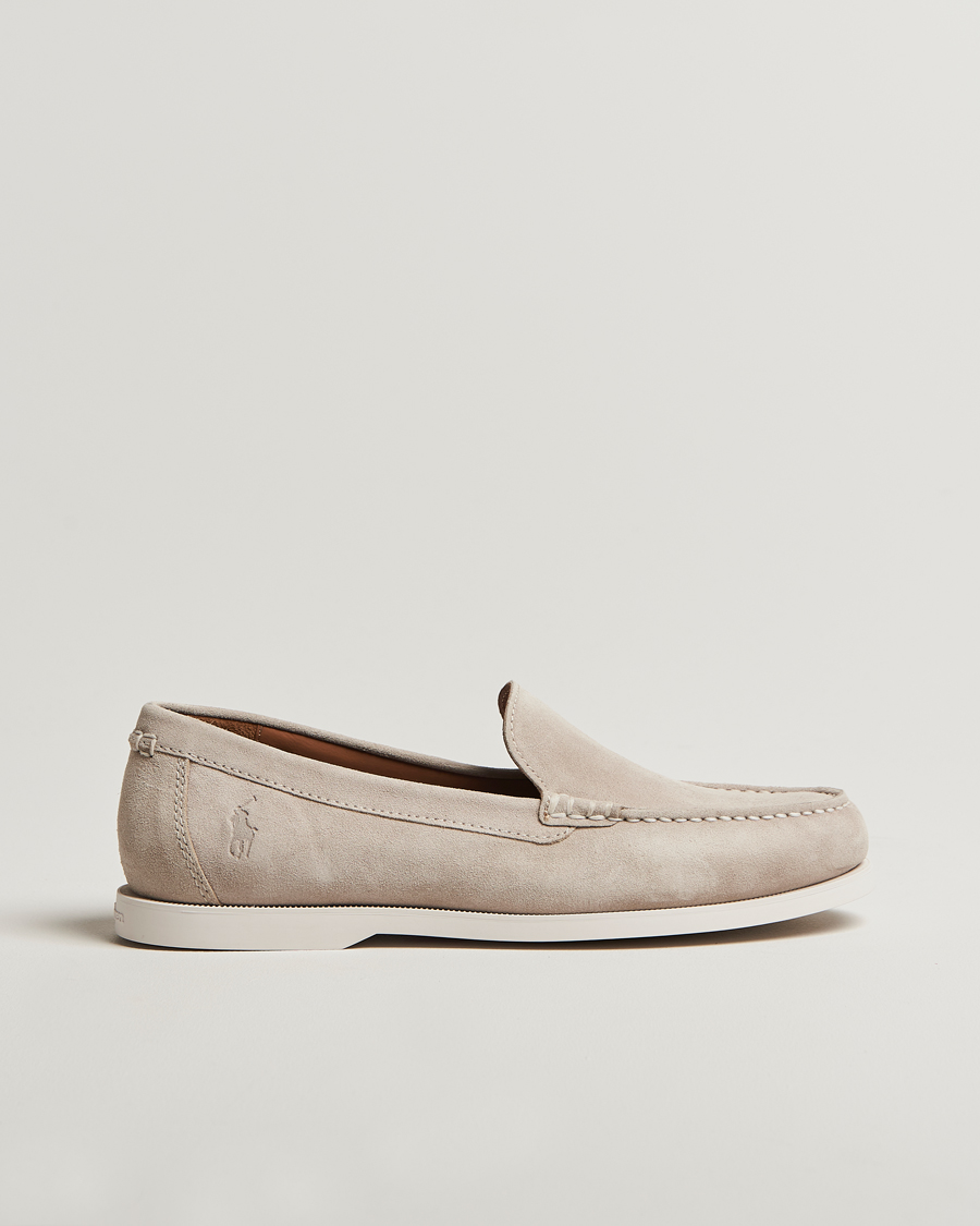 Men | Loafers | Polo Ralph Lauren | Merton Suede Loafer Milkshake