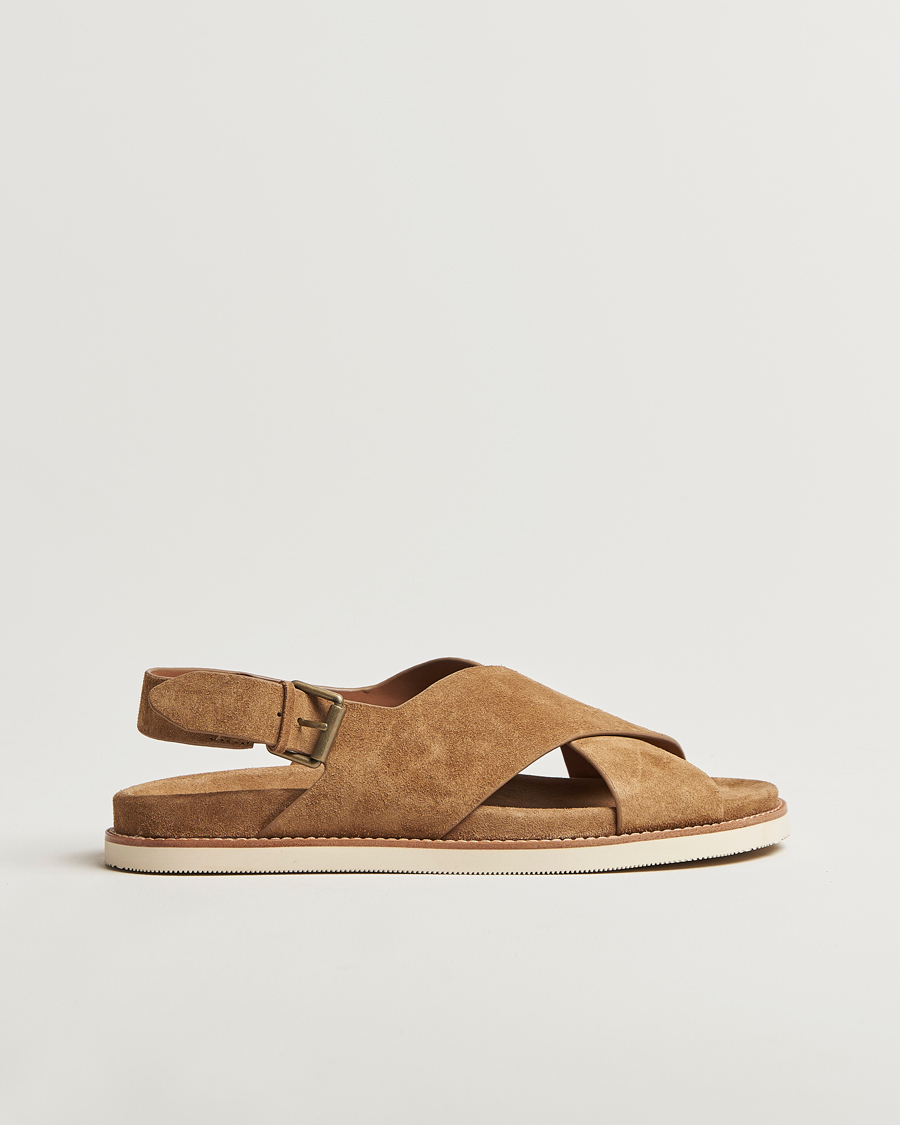 Men | Polo Ralph Lauren Zane Suede Sandals Desert Tan | Polo Ralph Lauren | Zane Suede Sandals Desert Tan