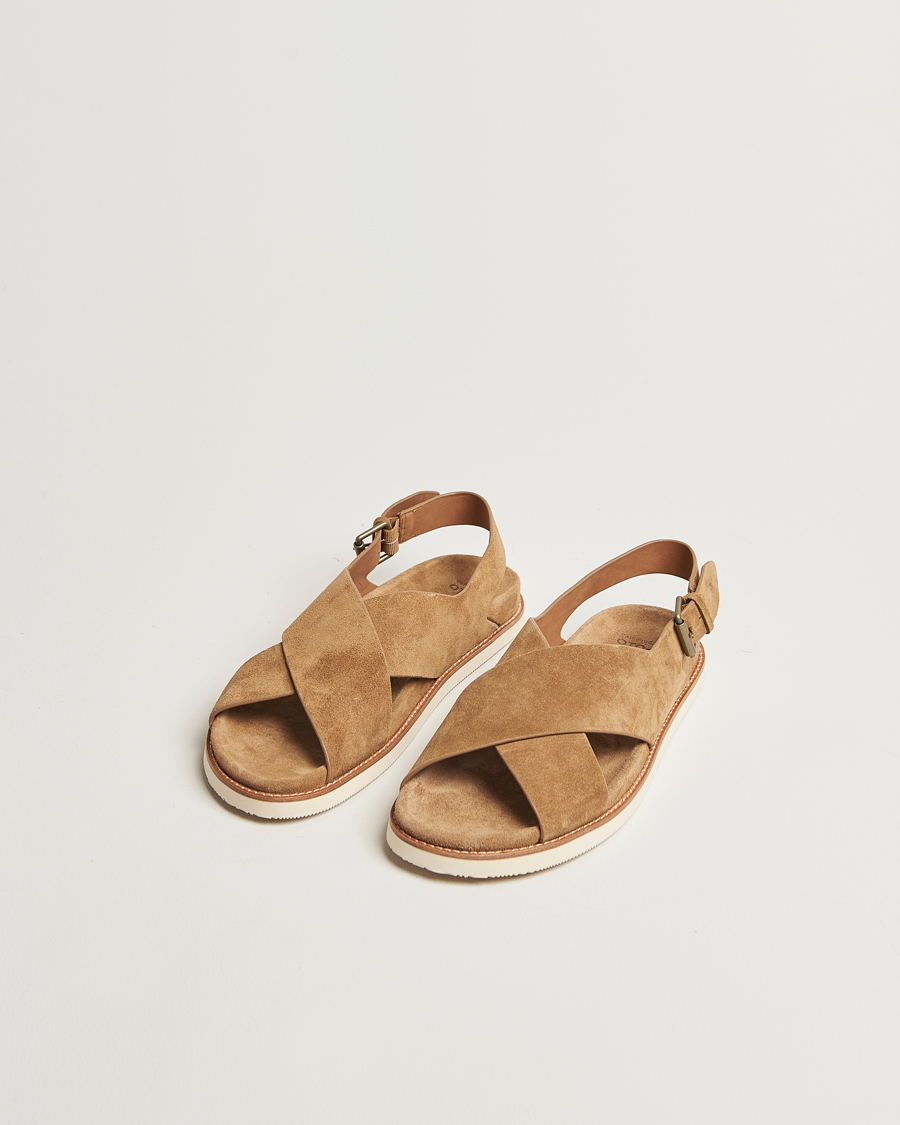 Men | Polo Ralph Lauren Zane Suede Sandals Desert Tan | Polo Ralph Lauren | Zane Suede Sandals Desert Tan