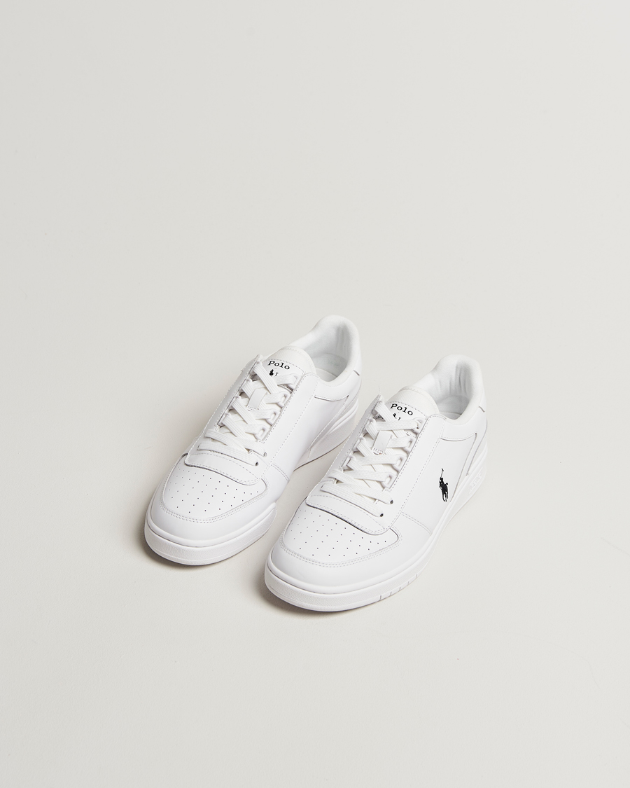 Men | Sneakers | Polo Ralph Lauren | Polo Court Leather Sneaker White