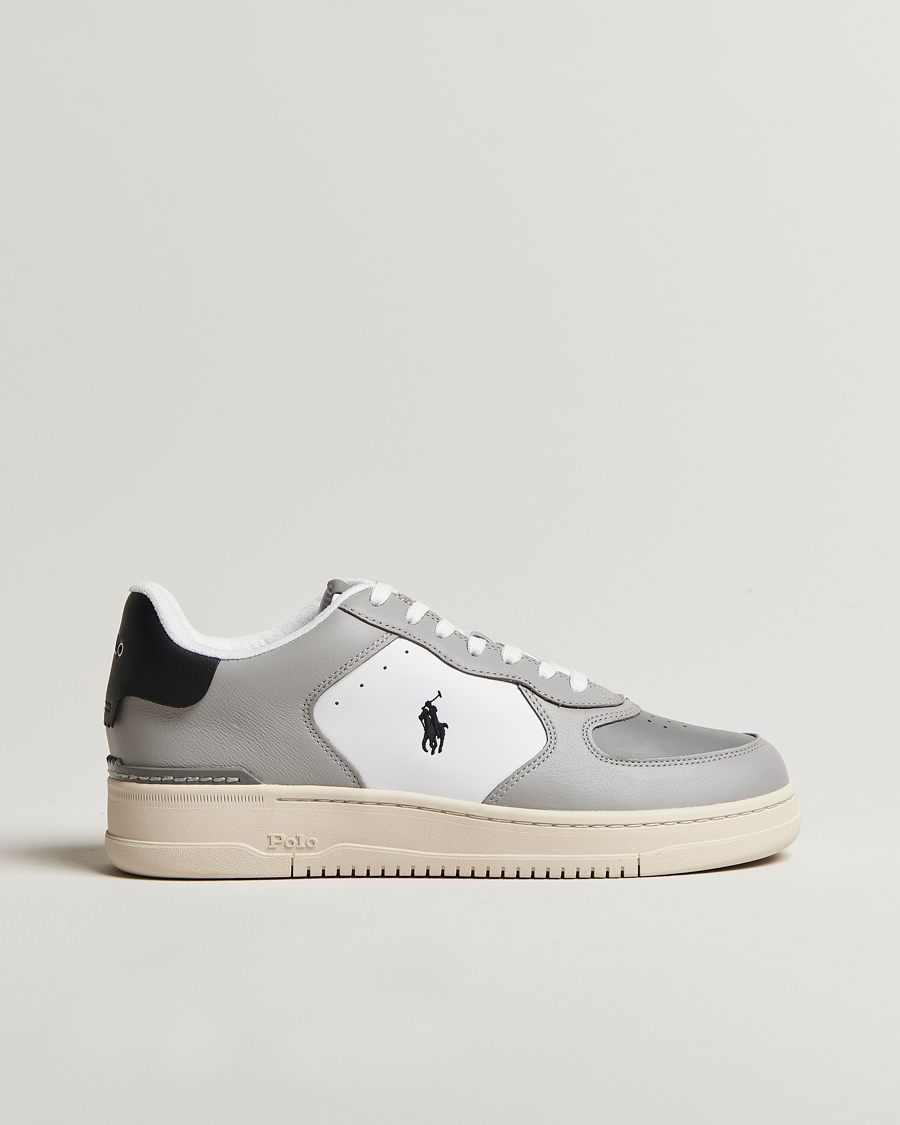 Men | Sneakers | Polo Ralph Lauren | Masters Court Sneaker Tonal Channel Grey