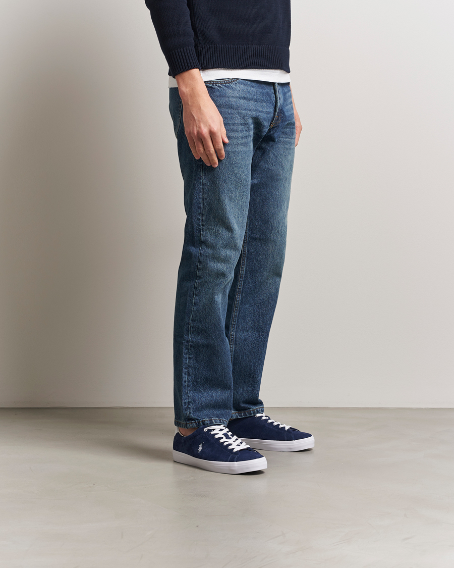 Men | Sneakers | Polo Ralph Lauren | Longwood Suede Sneaker Navy