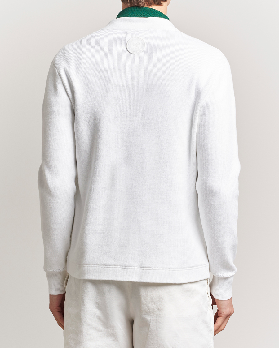 Men | Sweaters & Knitwear | Polo Ralph Lauren | Wimbledon Cotton Cardigan Ceramic White