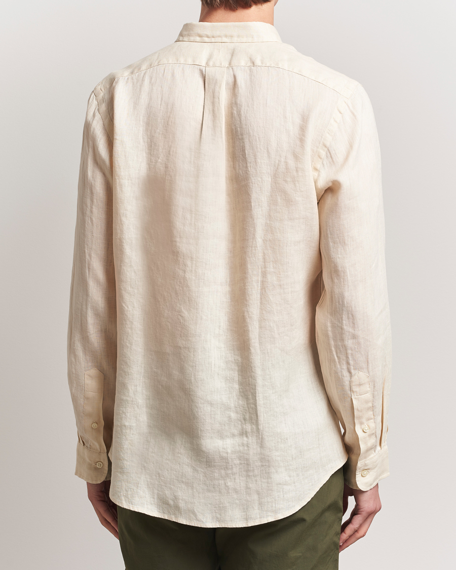 Men | Shirts | Polo Ralph Lauren | Slim Fit Linen Shirt Full Cream