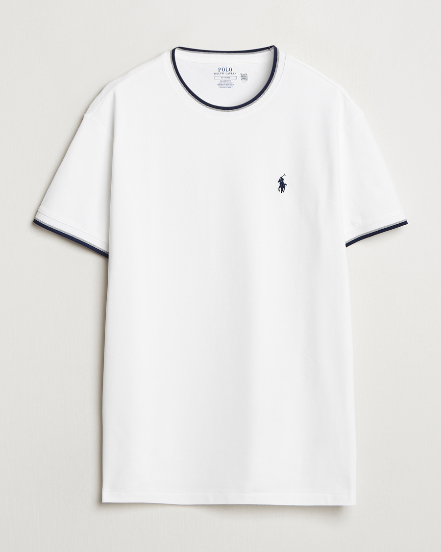 Men | T-Shirts | Polo Ralph Lauren | Mesh Polo Tee White