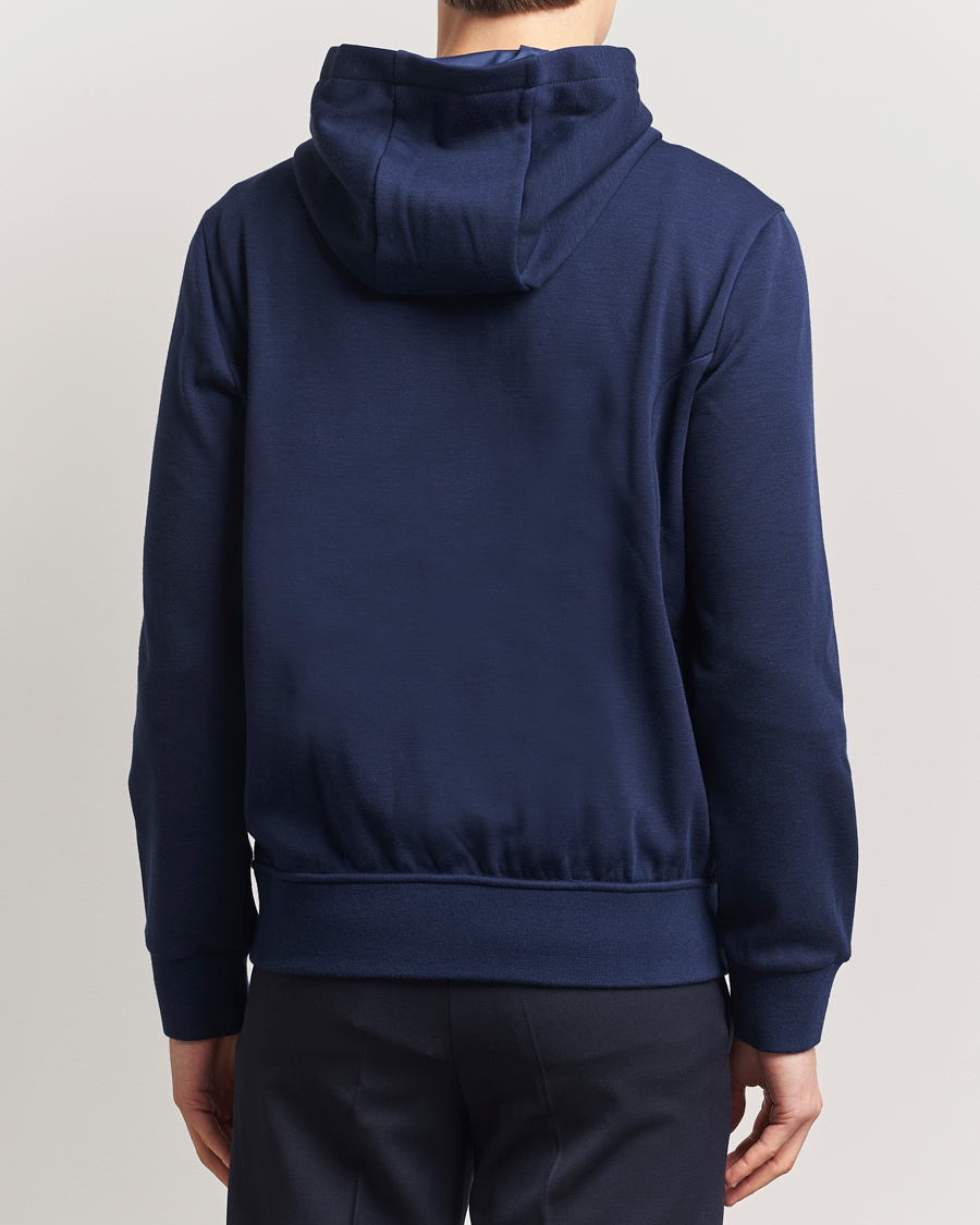 Men | Sweaters & Knitwear | RLX Ralph Lauren | Heavy Teach Wool Full Zip Pullover Refined Navy
