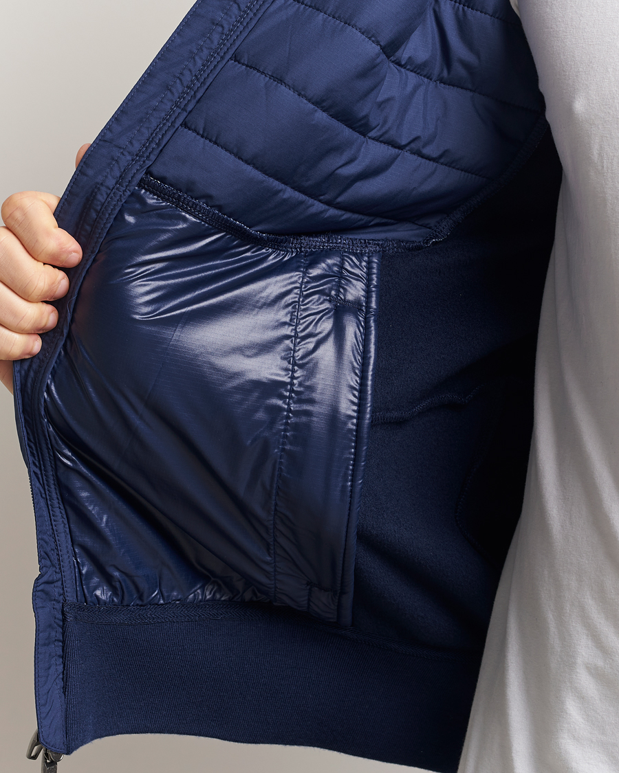 Men | Sweaters & Knitwear | RLX Ralph Lauren | Heavy Teach Wool Full Zip Pullover Refined Navy