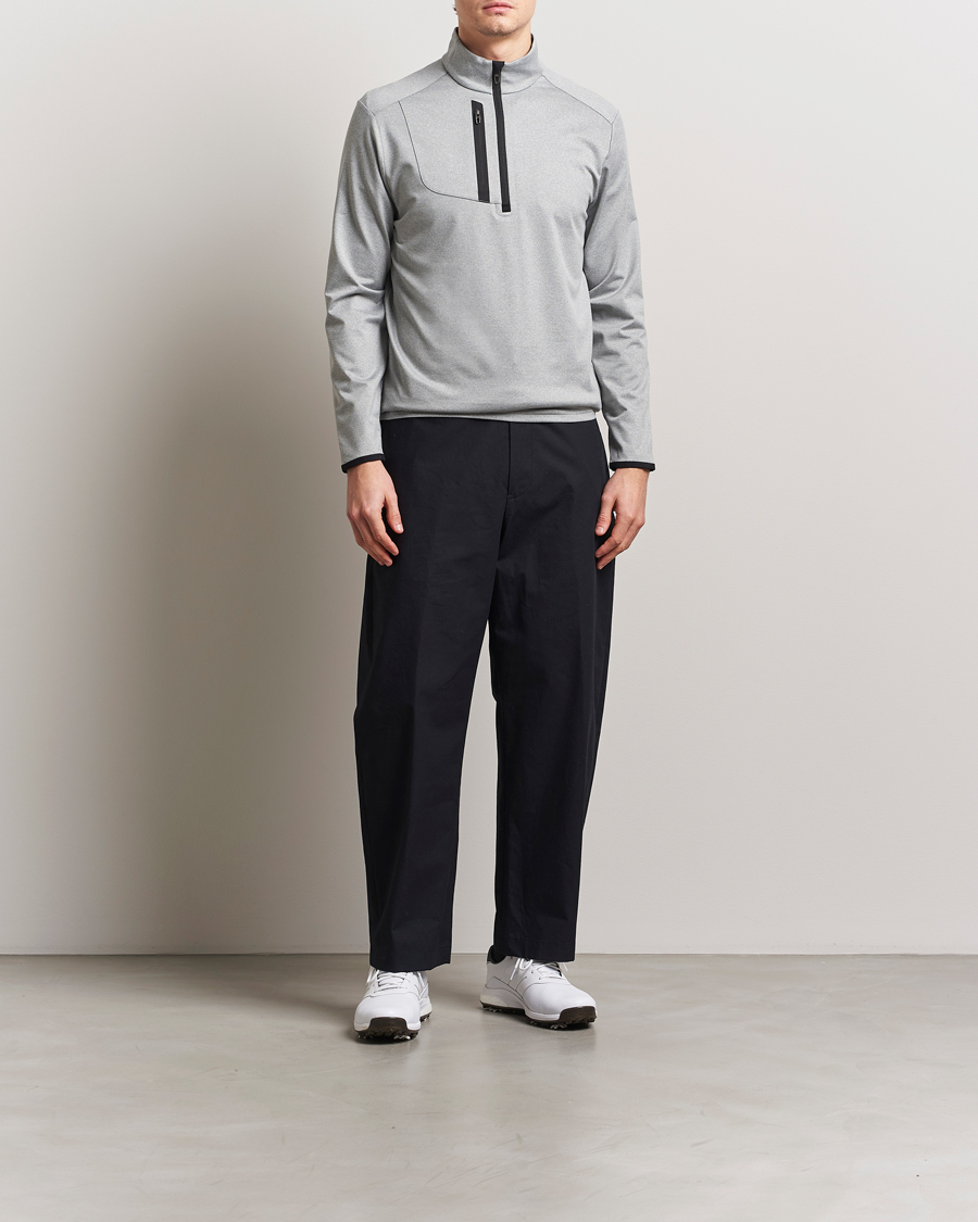 Men | Sweaters & Knitwear | RLX Ralph Lauren | New Lux Performance Half Zip Andover Heather