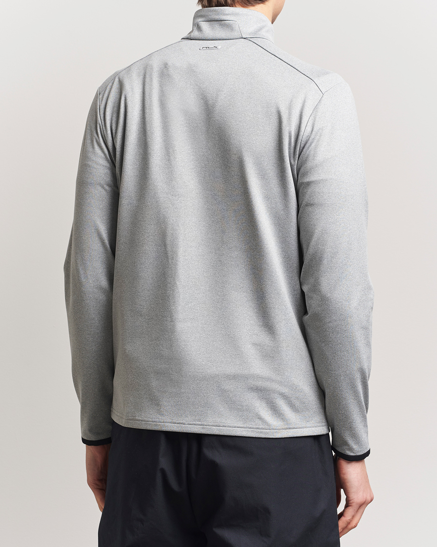 Men | Sweaters & Knitwear | RLX Ralph Lauren | Luxury Jersey Half Zip Andover Heather