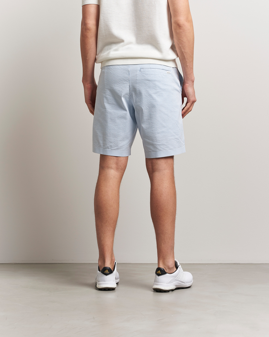 Men | Shorts | RLX Ralph Lauren | Seersucker Shorts Powder Blue/Ceramic White