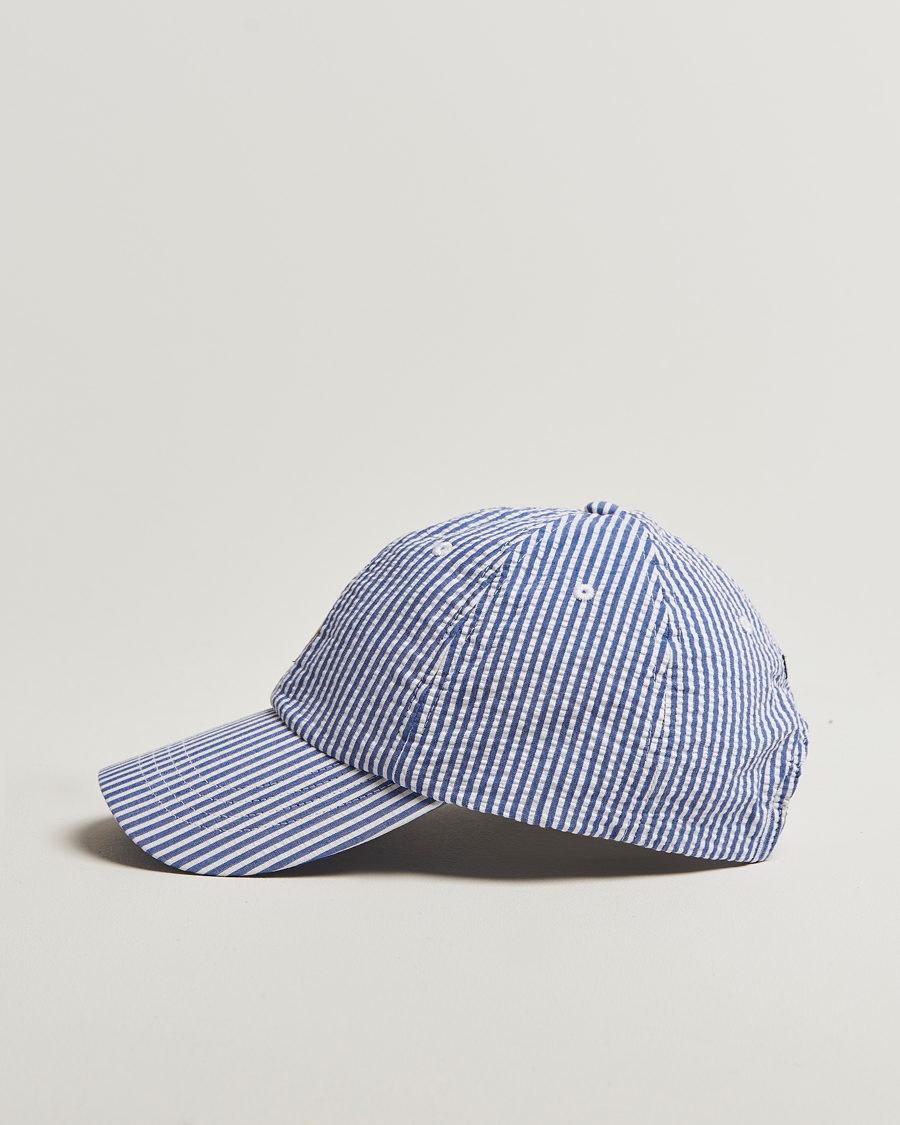 Men | Hats & Caps | Polo Ralph Lauren | Seersucker Cap Cruise Royal