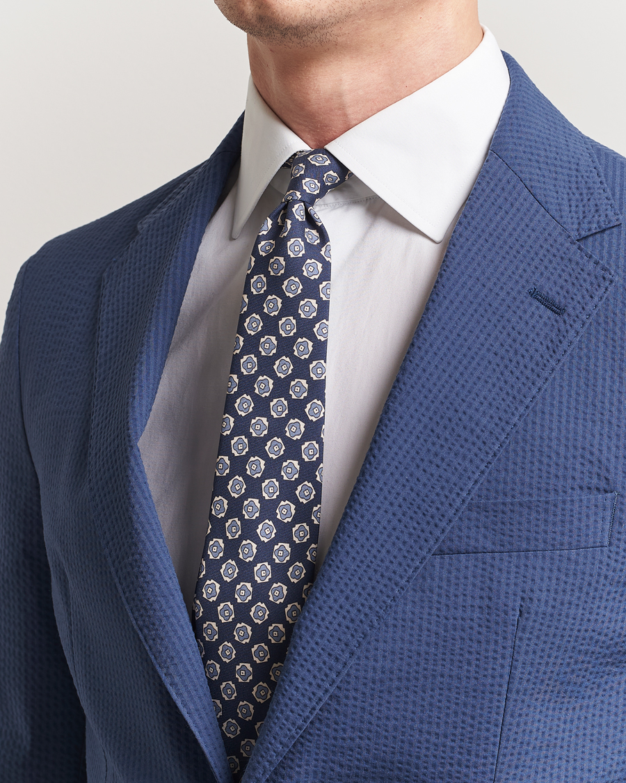 Men | Ties | Polo Ralph Lauren | Vintage Archive Neats Tie Navy