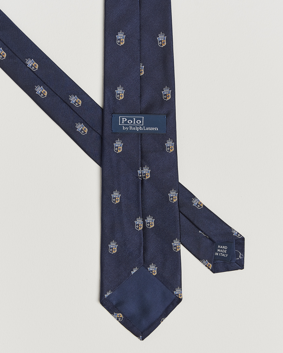 Men | Ties | Polo Ralph Lauren | Club Tie Navy