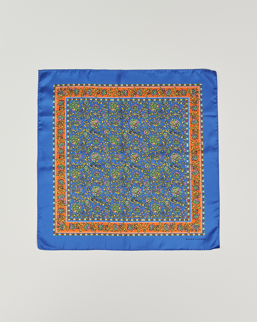 Men | Dress Scarves | Polo Ralph Lauren | Floral Bandana Blue