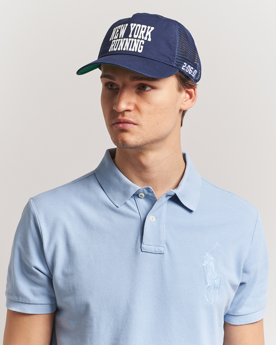 Men | Hats & Caps | Polo Ralph Lauren | NYC Running Cap Newport Navy