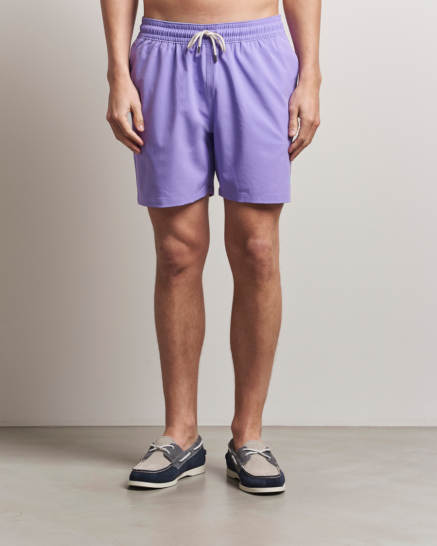 Men | Swimwear | Polo Ralph Lauren | Recycled Traveler Swimshorts Cactus Purple