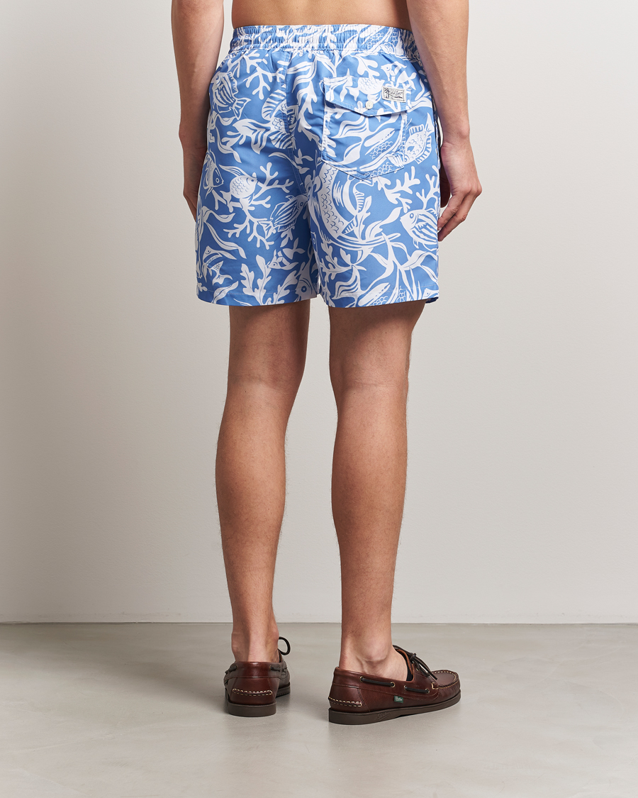 Men | Swimwear | Polo Ralph Lauren | Traveler Recyceled Swimshorts Fish Coral