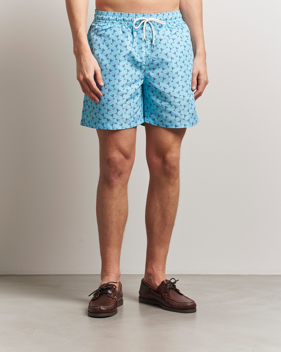 Men | Swimwear | Polo Ralph Lauren | Traveler Recycled Swimshorts Cocktail Hour