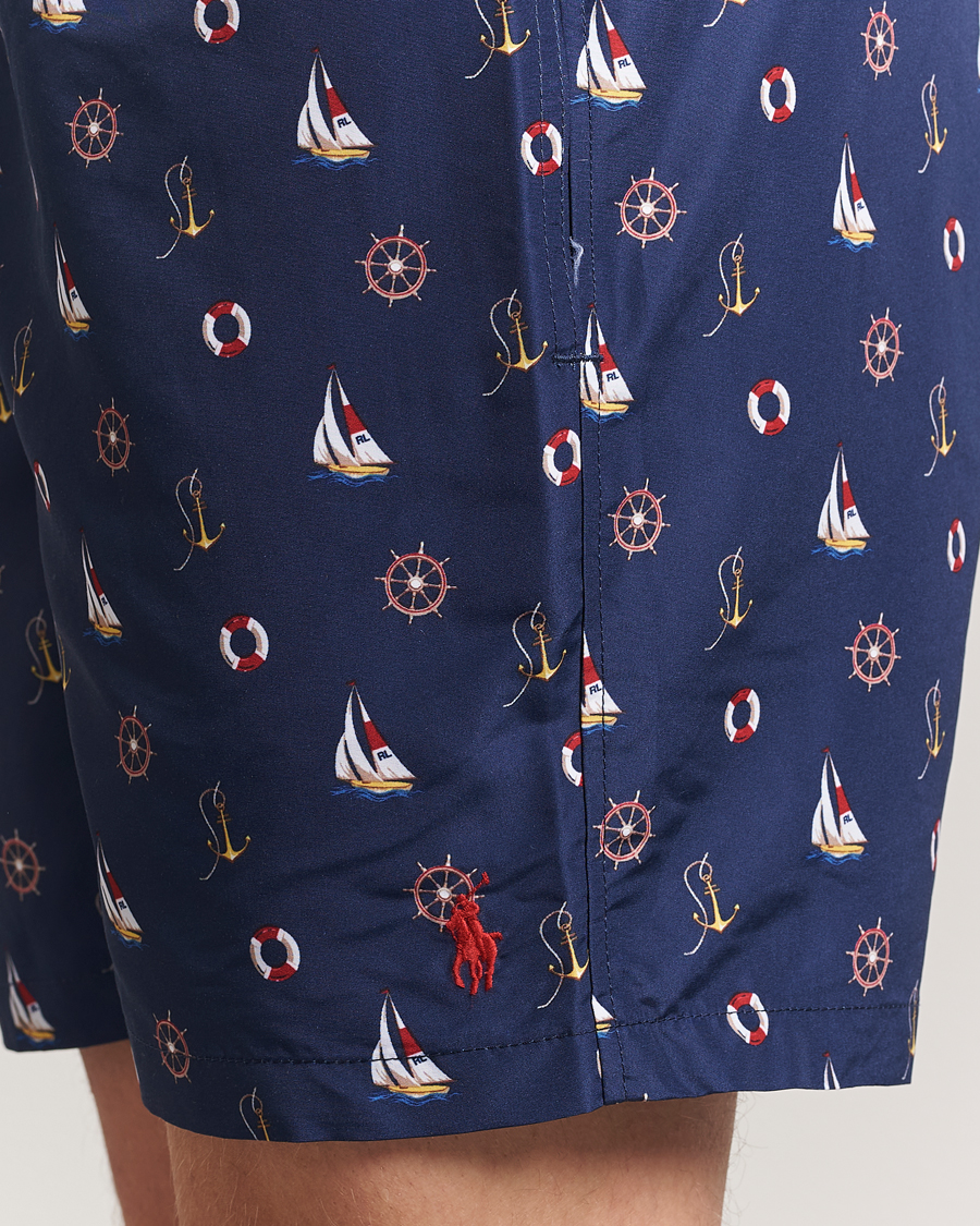 Men | Swimwear | Polo Ralph Lauren | Traveler Recycled Swimshorts Nautical Marine