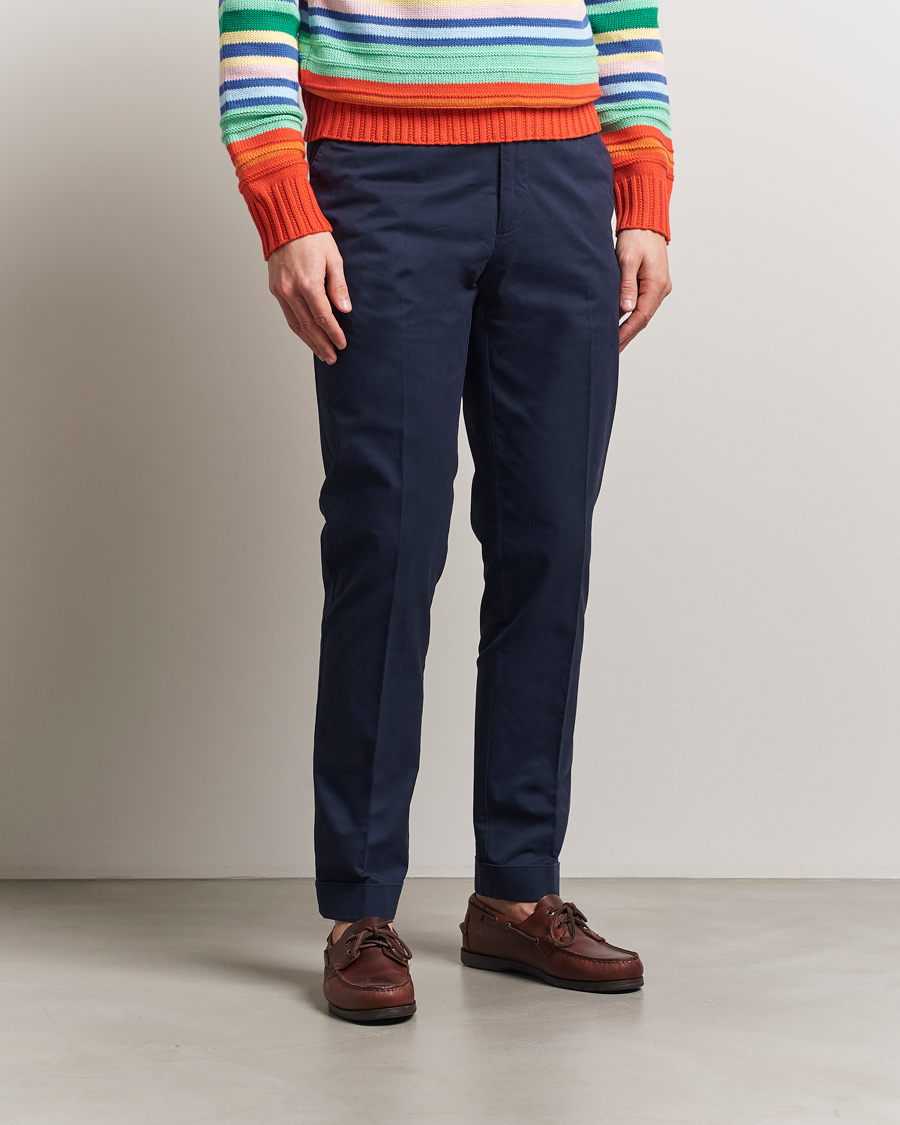 Men | Trousers | Polo Ralph Lauren | Chester Cotton Chinos Nautical Ink