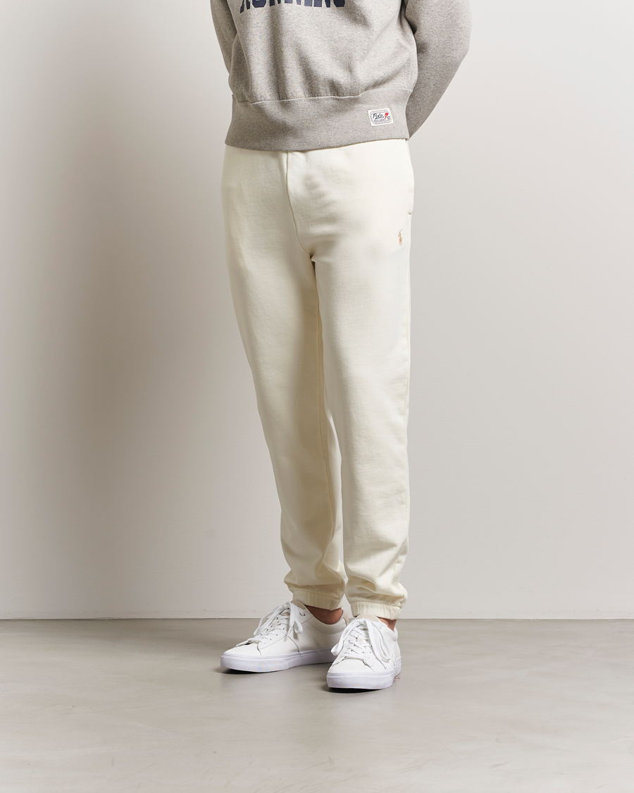 Men | Trousers | Polo Ralph Lauren | Loopback Terry Sweatpants Clubhouse Cream
