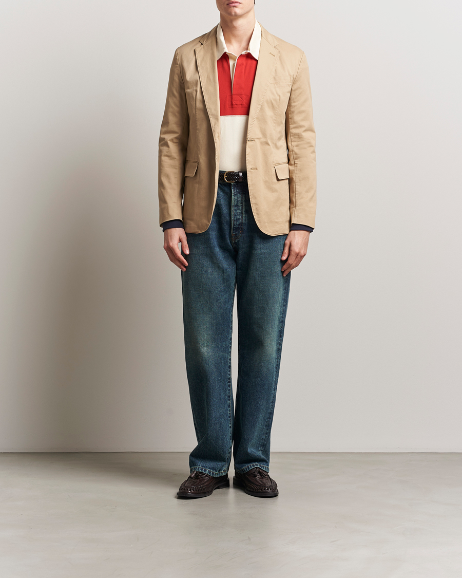 Men | Blazers | Polo Ralph Lauren | Cotton Sportcoat Monument Tan