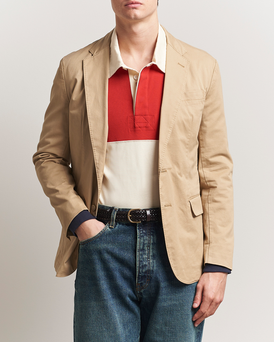 Men | Blazers | Polo Ralph Lauren | Cotton Sportcoat Monument Tan