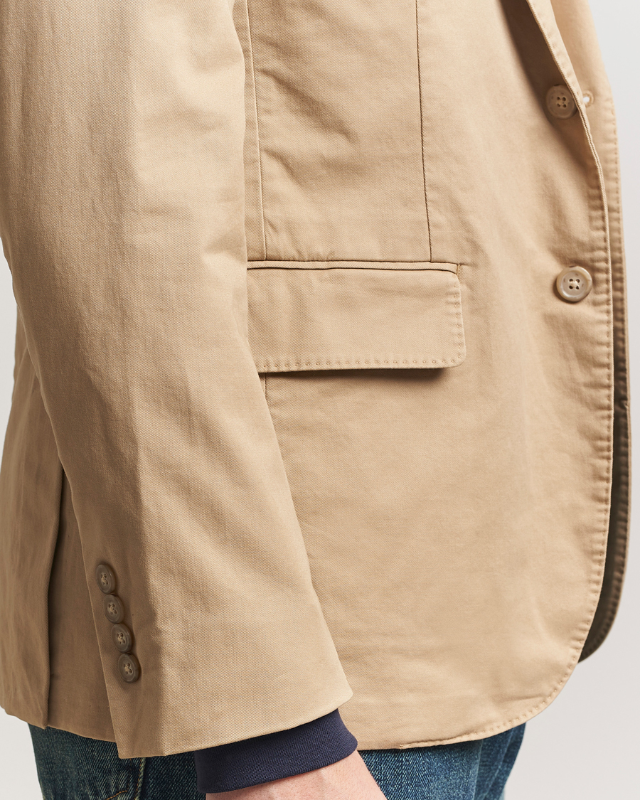Men | Blazers | Polo Ralph Lauren | Cotton Sportcoat Monument Tan