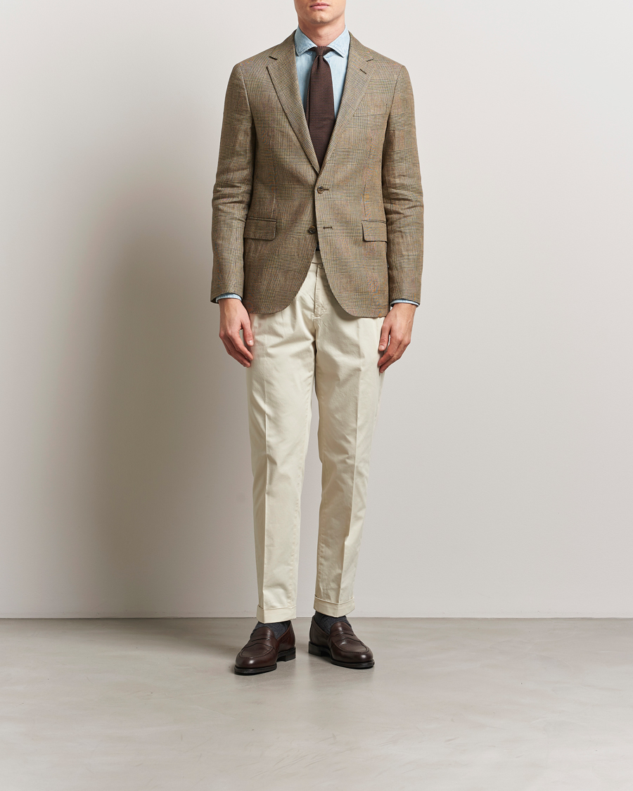 Men | Blazers | Polo Ralph Lauren | Glenplaid Sportcoat Tan/Brown