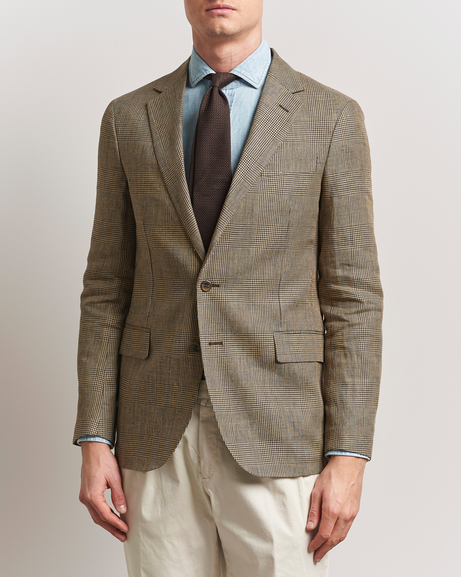 Men | Blazers | Polo Ralph Lauren | Glenplaid Sportcoat Tan/Brown