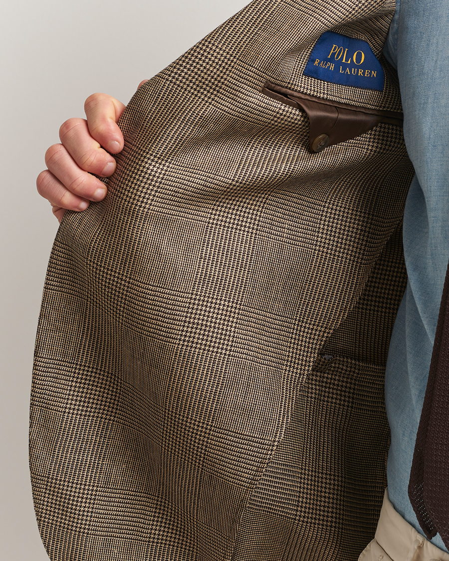 Men | Blazers | Polo Ralph Lauren | Glenplaid Sportcoat Tan/Brown